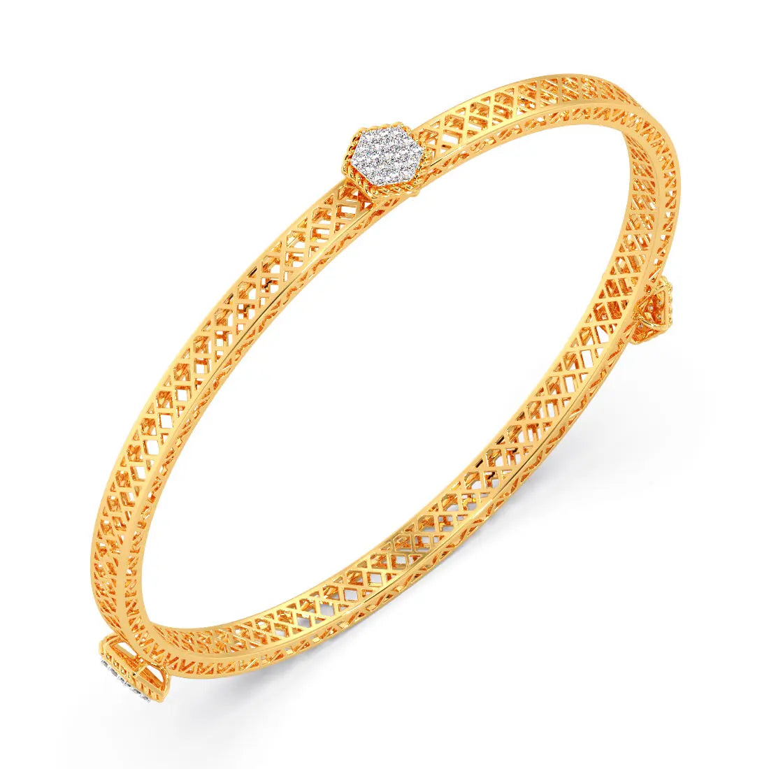 Kalyanda Diamond Bangle