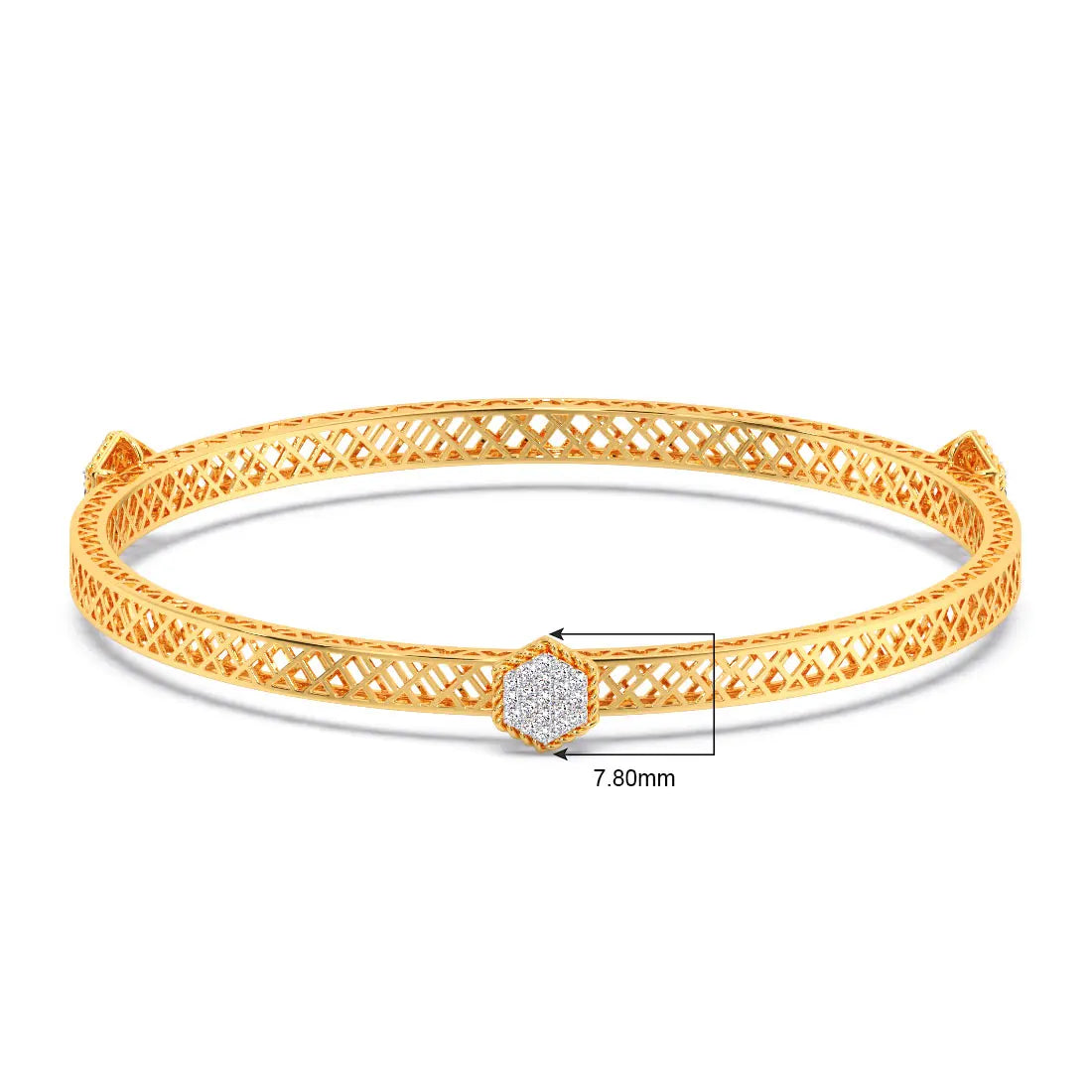 Kalyanda Diamond Bangle