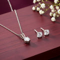 Classic Silver Zircon Set