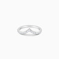 Silver Solid Shine Vanki Ring