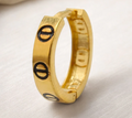 18K Solid Yellow Gold hinged hoop exquisite earrings